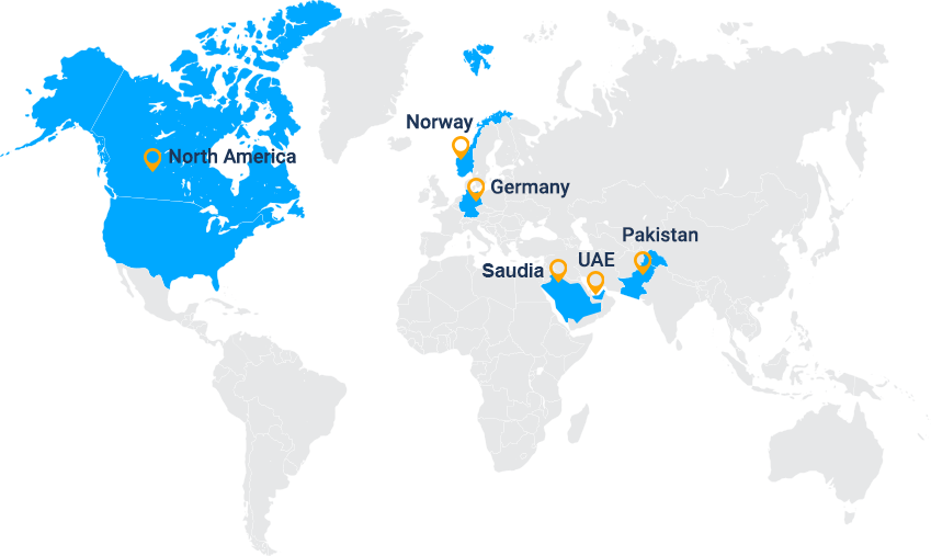 Funavry World Office Locations Map
